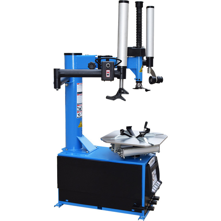 Commercial tire changer tire disassembly machine for garage equipment