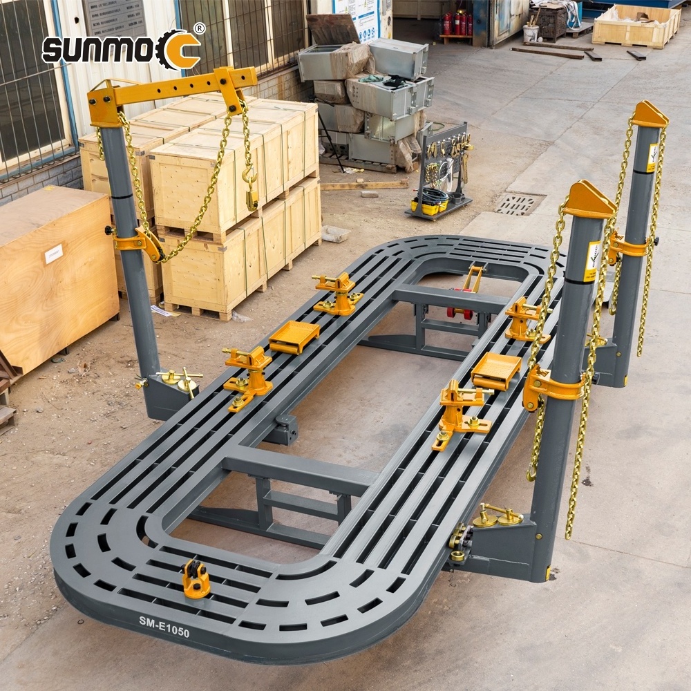 Sunmo Best quality used auto body straightener for sale /Car frame machine /Car rotisserie for sale