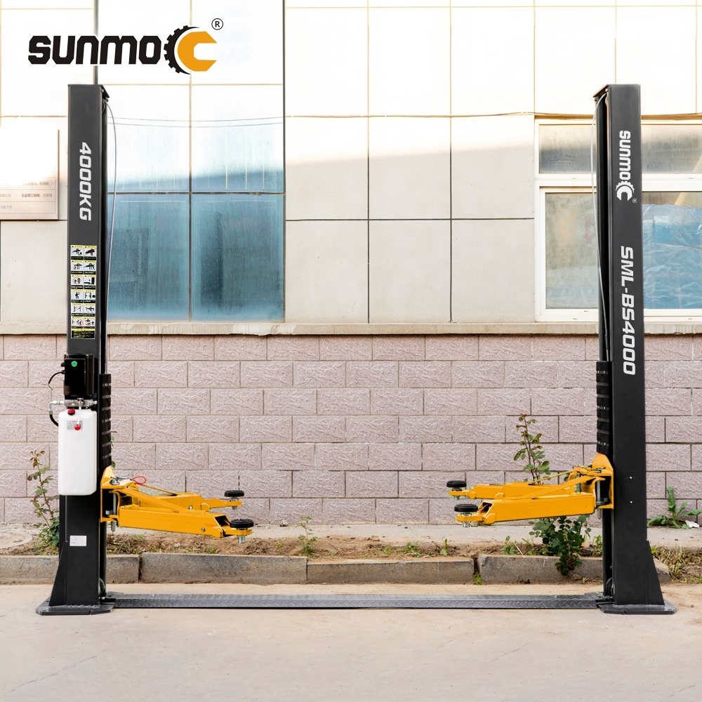 Sunmo 5000kg Two Post Lift Low Price Auto Hydraulic Car Lift,2 Post Lifter Car Lift Hydraulic For Sale