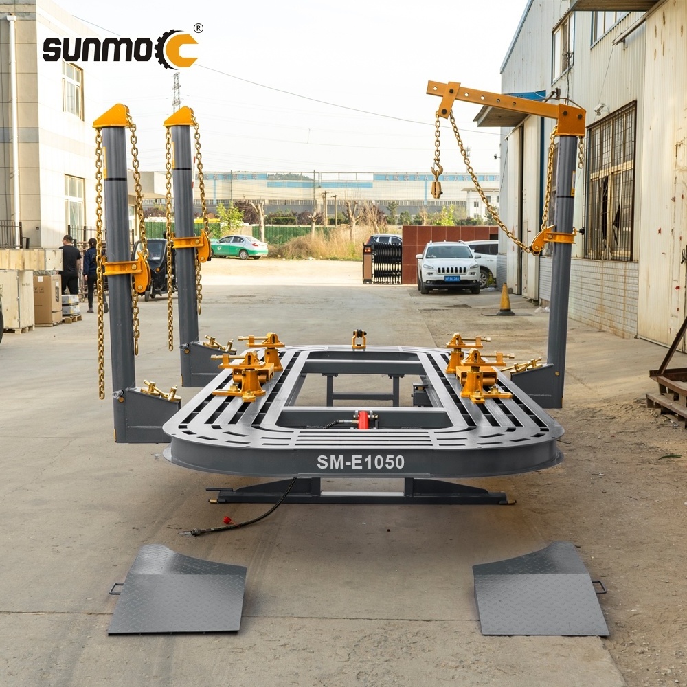 Sunmo hot sale factory price car bench o liner 360 chassis straightening auto body repair equipment car frame machine for sale