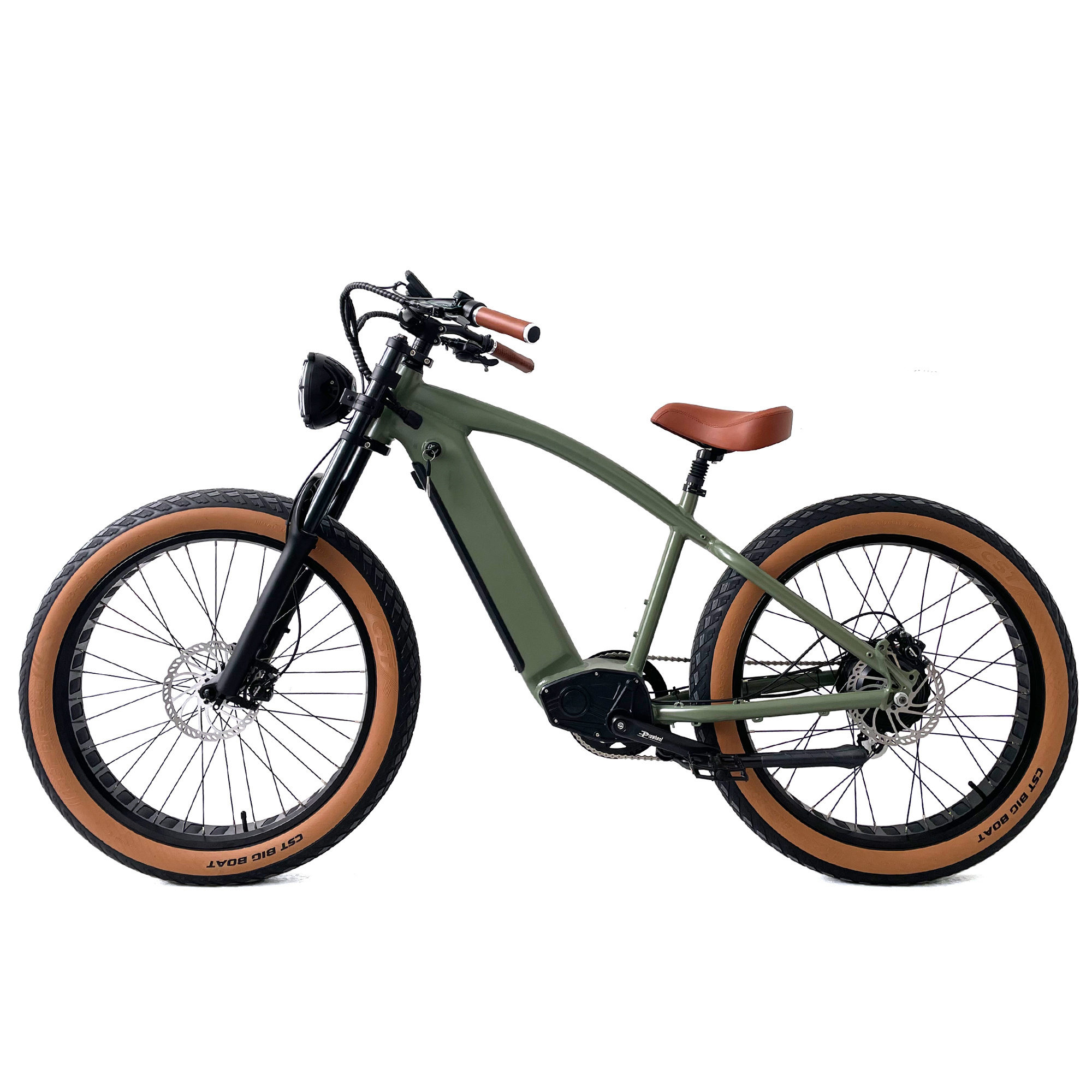 Wholesale vintage retro style 48V 750W 1000W electric bike fat tire electric bicycle 26 inch ebike beach cruiser