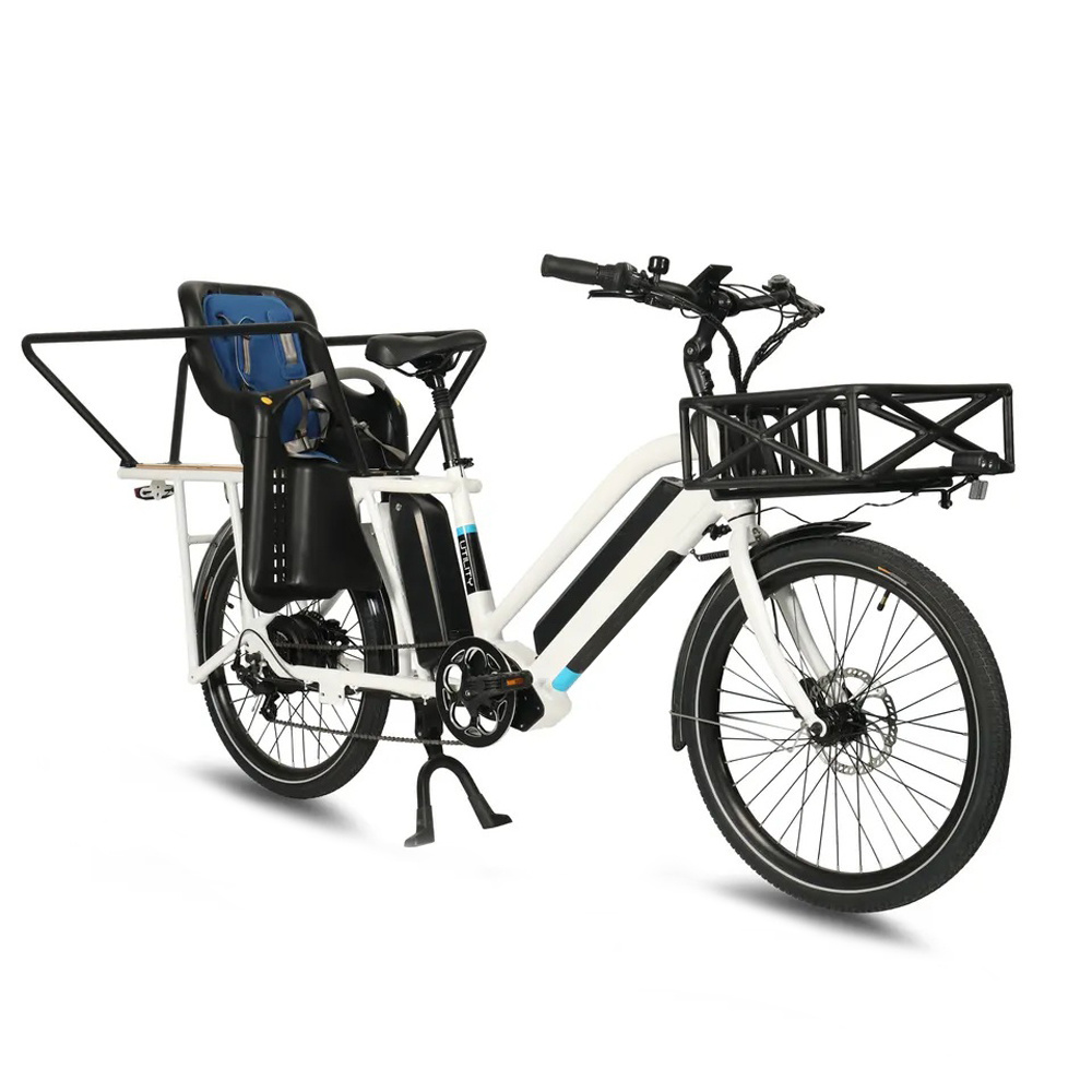 Trending long tail cargo e bike cargo electric bike e-cargo bike for delivery cargo electric bicycle