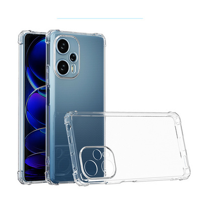 Soft TPU Cellphone 1.5mm Clear Case for Xiaomi Poco F5 Clear TPU Mobile Phone Case for Redmi Note12 Turbo 5G