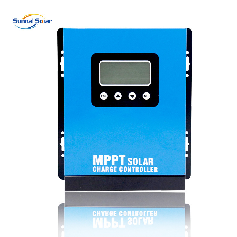 High Efficiency MPPT Dual USB Output Controller solar charge controller 12V 24V 36V 60A 80A 100A MPPT Solar Controller