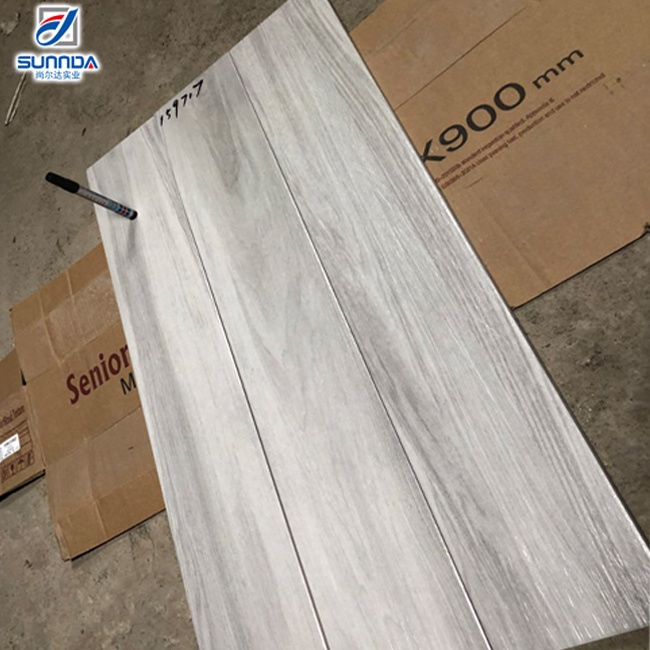 China supplier wood rustic porcelain tile matt floor tile non-slip faux wood like ceramic floor and wall tiles