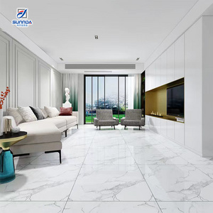 Sunnda Full Glazed Polished Porcelain Tile 600*600 mm Ceramic Tiles For bedroom and Living room