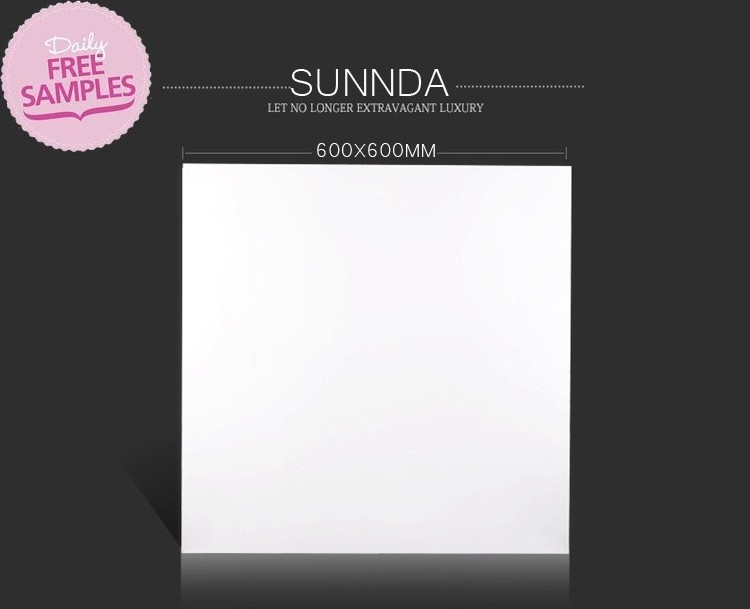 Sunnda luxury polished porcelain checkered black and white tile