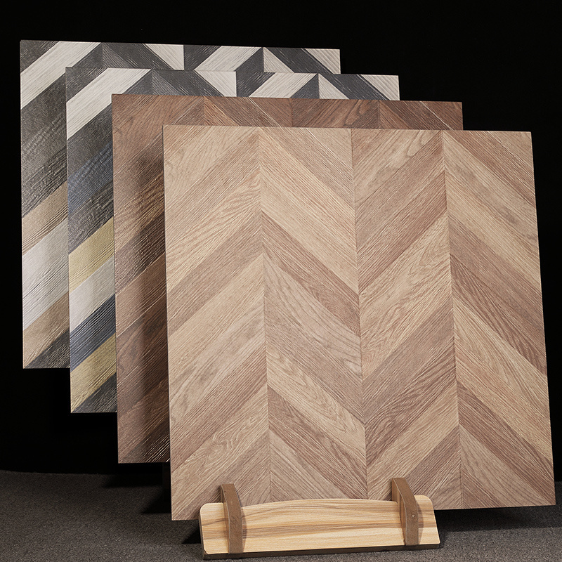 Sunnda Herringbone pattern porcelain wooden tiles ceramic tiles for floor and wall bathroom and kitchen