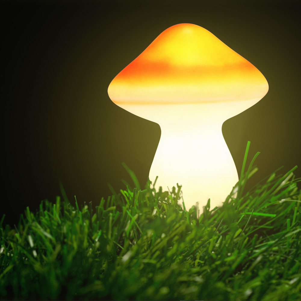 Solar Energy Mushroom String Light Lamp For Garden Party Decoration