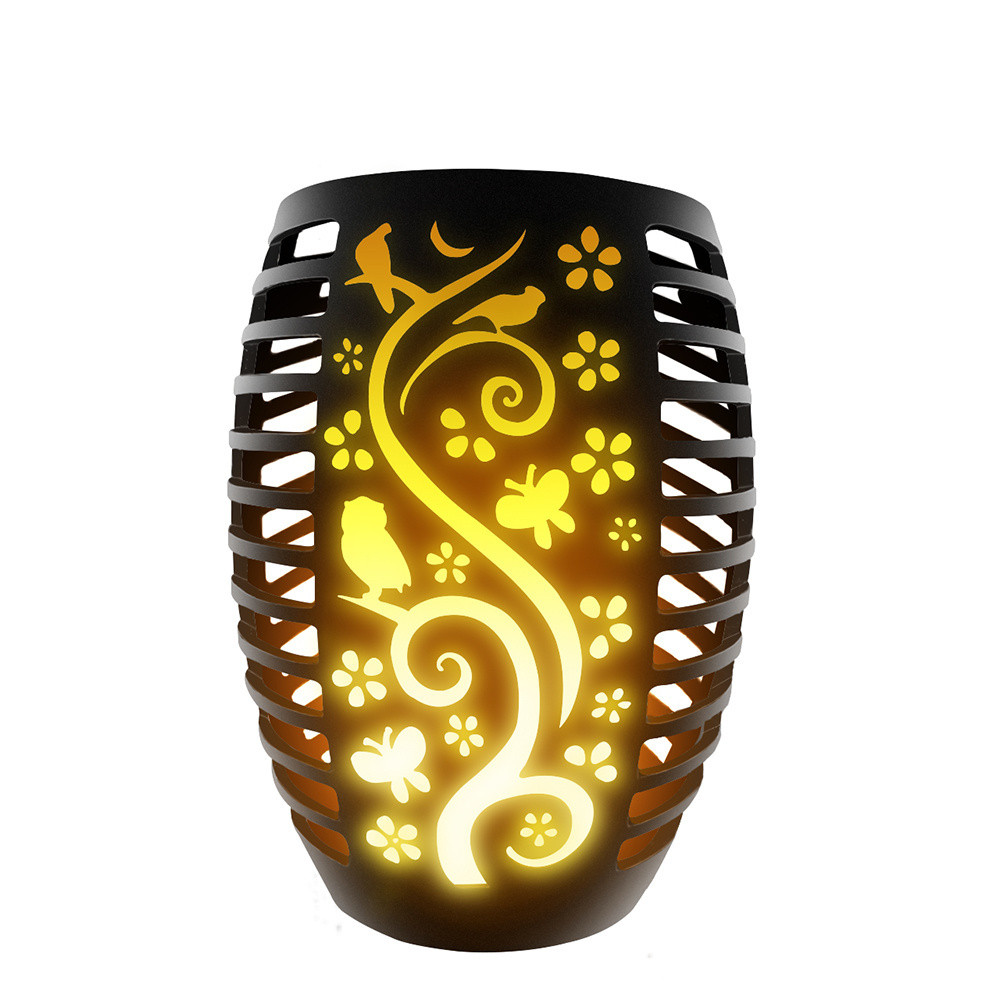 Outdoor solar Flameless  Dancing LED garden Light Flickering