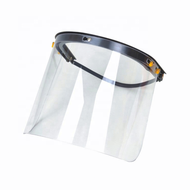 ANT5 Plastic Universal Bracket Screen Face Visor with Aluminium Border