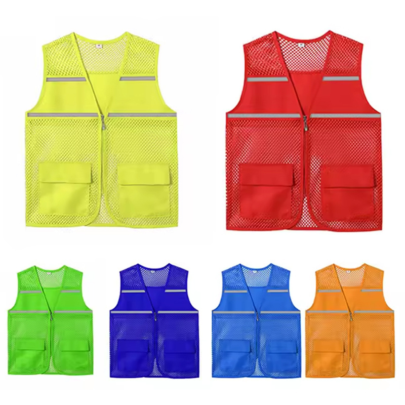 ANT5PPE Professional Factory Stock Yellow Safety Jackets High Visibility Vest Reflective Pockets High Quality Safety Clothing