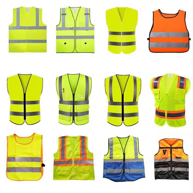 ANT5PPE Professional Factory Stock Yellow Safety Jackets High Visibility Vest Reflective Pockets High Quality Safety Clothing