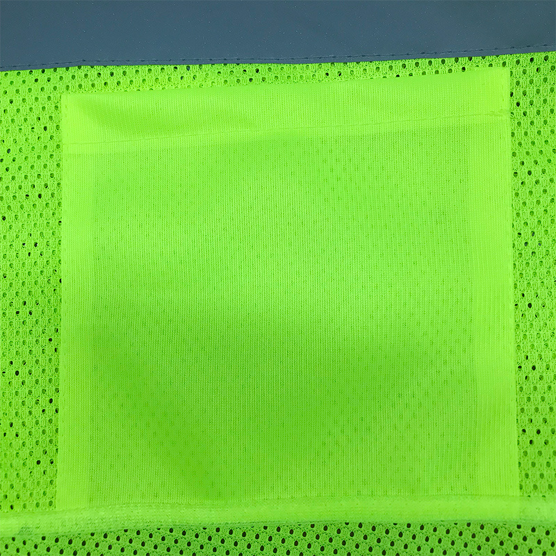 Class 2/3 Safety Apparel 5 Point Breakaway Vest in Lime Green with 2 Inch Silver Reflective Tape Customizable Logo Support