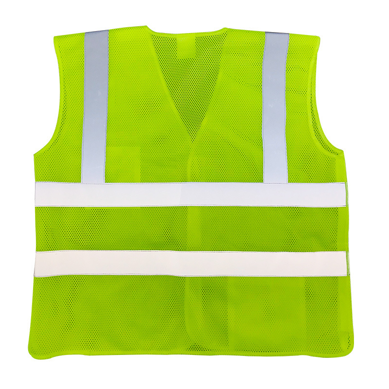 ANT5PPE High-Visibility Breakaway Mesh Safety Vest ANT5 HiVis Hook Loop Reflective 5-Point Breakaway Lime Color Safety Clothing