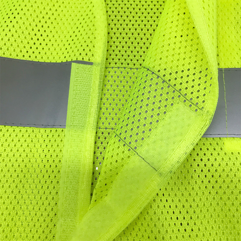 ANT5PPE High-Visibility Breakaway Mesh Safety Vest ANT5 HiVis Hook Loop Reflective 5-Point Breakaway Lime Color Safety Clothing