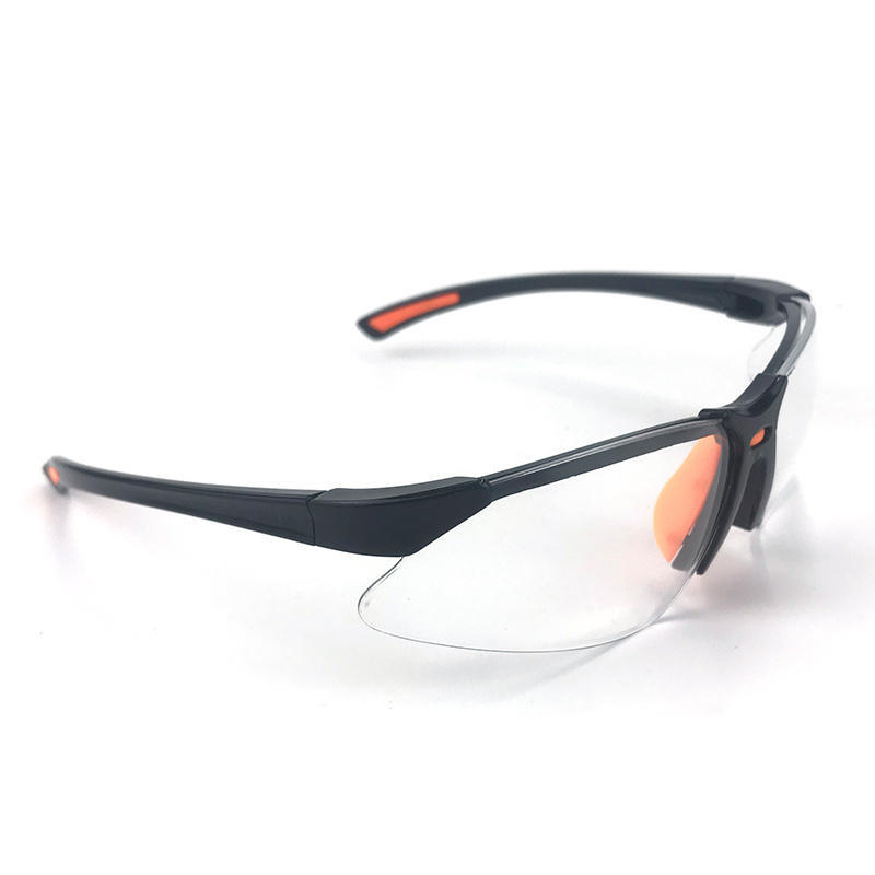 Low Profile Anti-Fog Clear Lens Safety Glasses PPE Protective Eyewear Semi-Frame Scratch Resistant Product Type Eye Protection