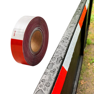 ANT5PPE DOT-C2 High Vis Reflective Tape Red White Outdoor Conspicuity Safety Tape Strip Sticker Reflector 150Feet