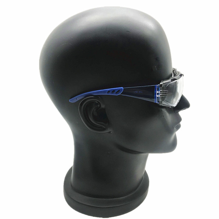 ANT5 PPE  Safety Glasses with Clear Anti Scratch Resistant Lenses and No-Slip Grips UV Protection Safety Over Prescription Glass