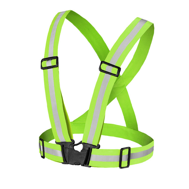 ANT5PPE High Visibility Safety Harness 5*1.5 Safety Reflective Vest for Night Running  Cycling Hiking Walking Working