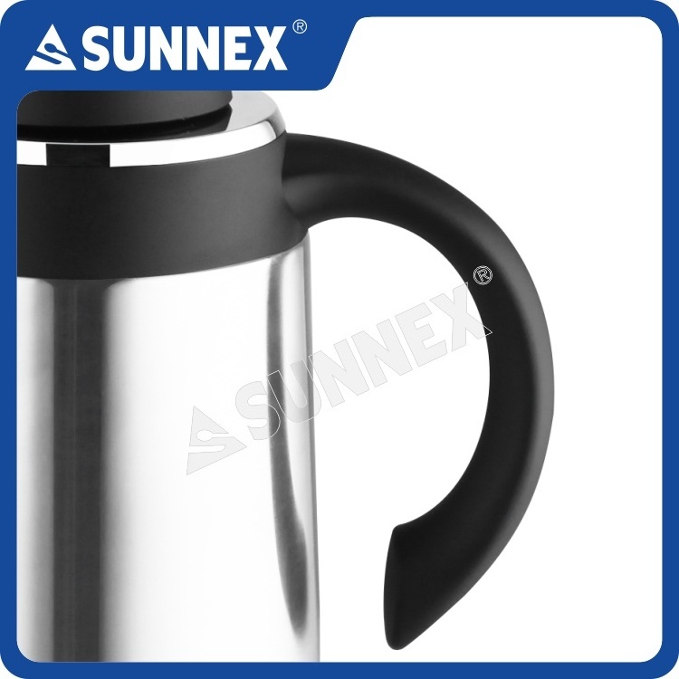 SUNNEX 1.0ltr STAINLESS STEEL INSULATED THERMOS JUG TEA COFFEE POT VACUUM KETTLE