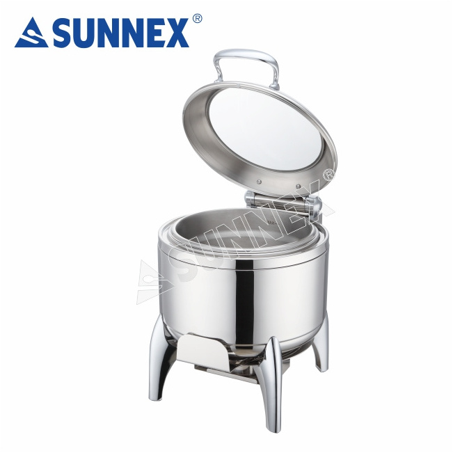 Sunnex Hot Pot Restaurant Equipment Commercial Buffet Food Warmer Electric Soup Station