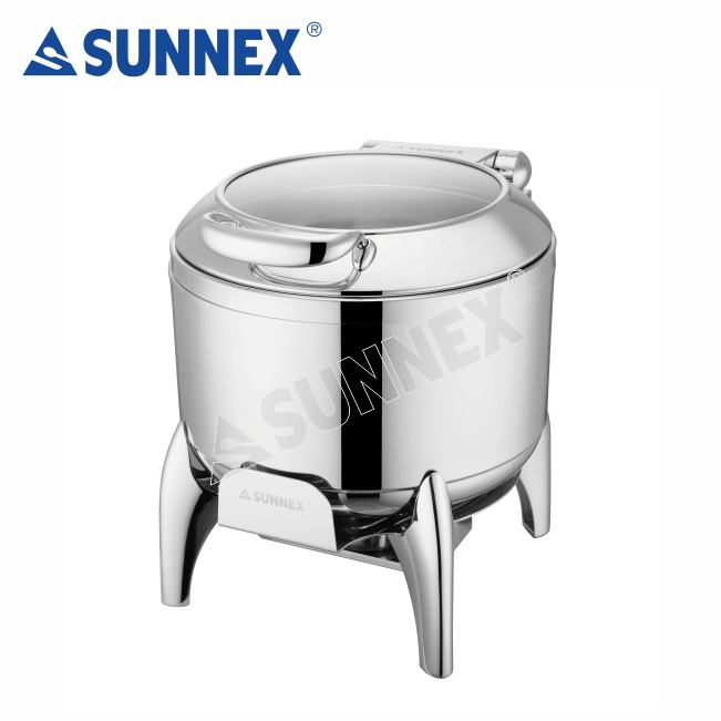 Sunnex Hot Pot Restaurant Equipment Commercial Buffet Food Warmer Electric Soup Station