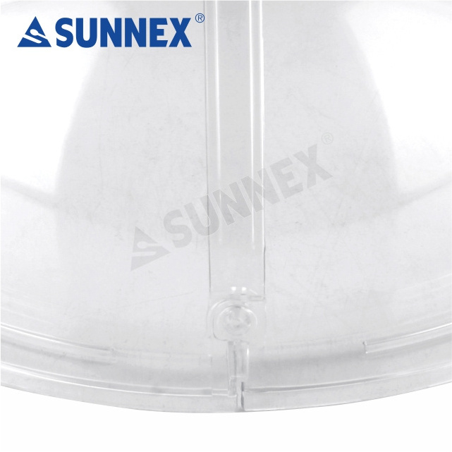 SUNNEX Heavy-duty PC Dome Roll Top Plate Cover, 14 Inch / 36cm