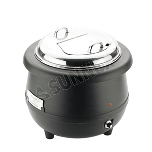 Sunnex Stainless Steel and PC Cover Electric 10L Soup Kettle