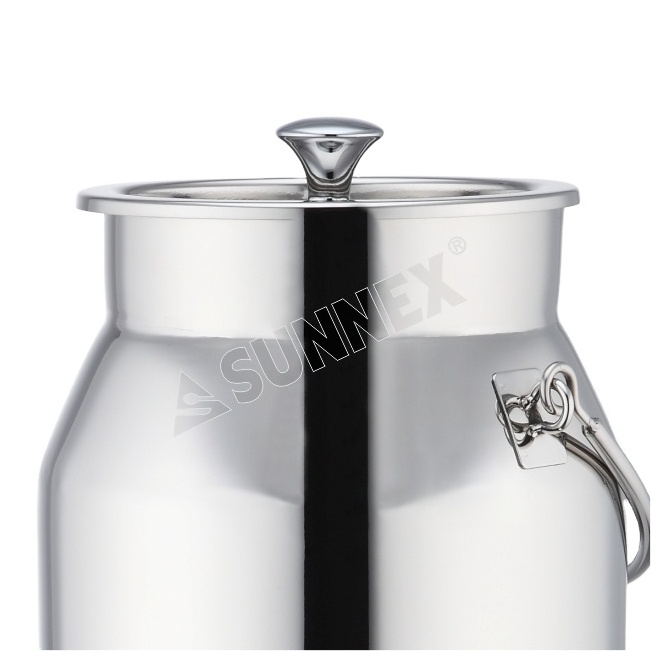 SUNNEX Stainless Steel Cold Milk Dispenser with Tomlinson Faucet