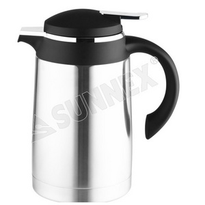 SUNNEX 1.0ltr STAINLESS STEEL INSULATED THERMOS JUG TEA COFFEE POT VACUUM KETTLE