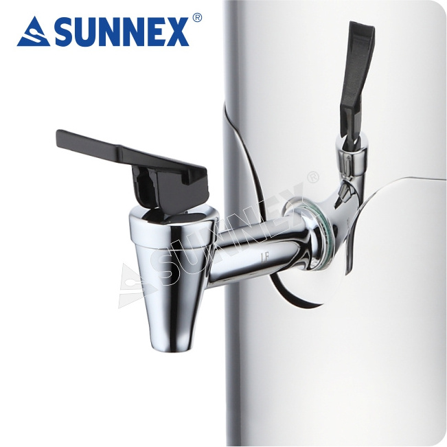 SUNNEX Stainless Steel Cold Milk Dispenser with Tomlinson Faucet