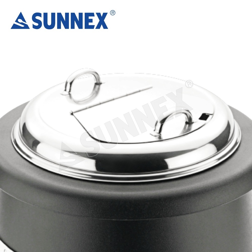 Sunnex Stainless Steel and PC Cover Electric 10L Soup Kettle