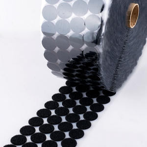 Hook and Loop Dots Transparent Self-adhesive Velcroes Tapes Adhesive Hook and Loop Coins Dots