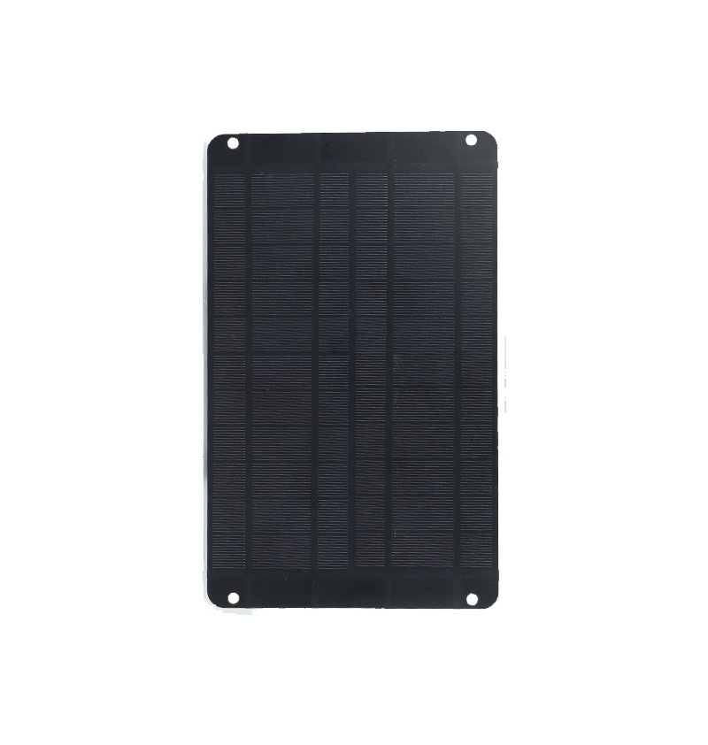 Customizable ETFE Waterproof Mini Portable Solar Charger Solar Power Panel 5W for Camping Hiking Fishing