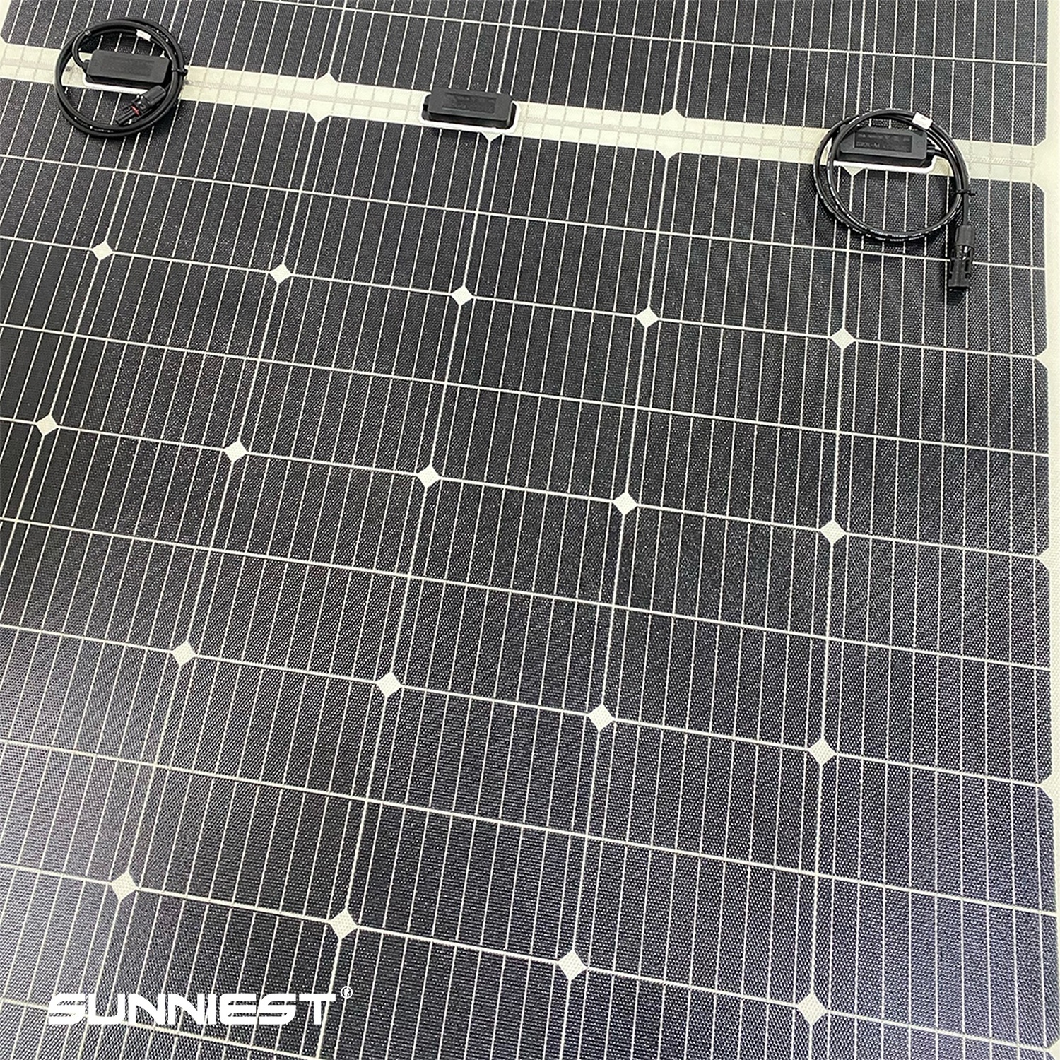 50 Watt ETFE Monocrystalline Flexible Solar Panel 23% Efficiency Mono Solar Cells, for Campers, RVs, Boats, Camping and Tent