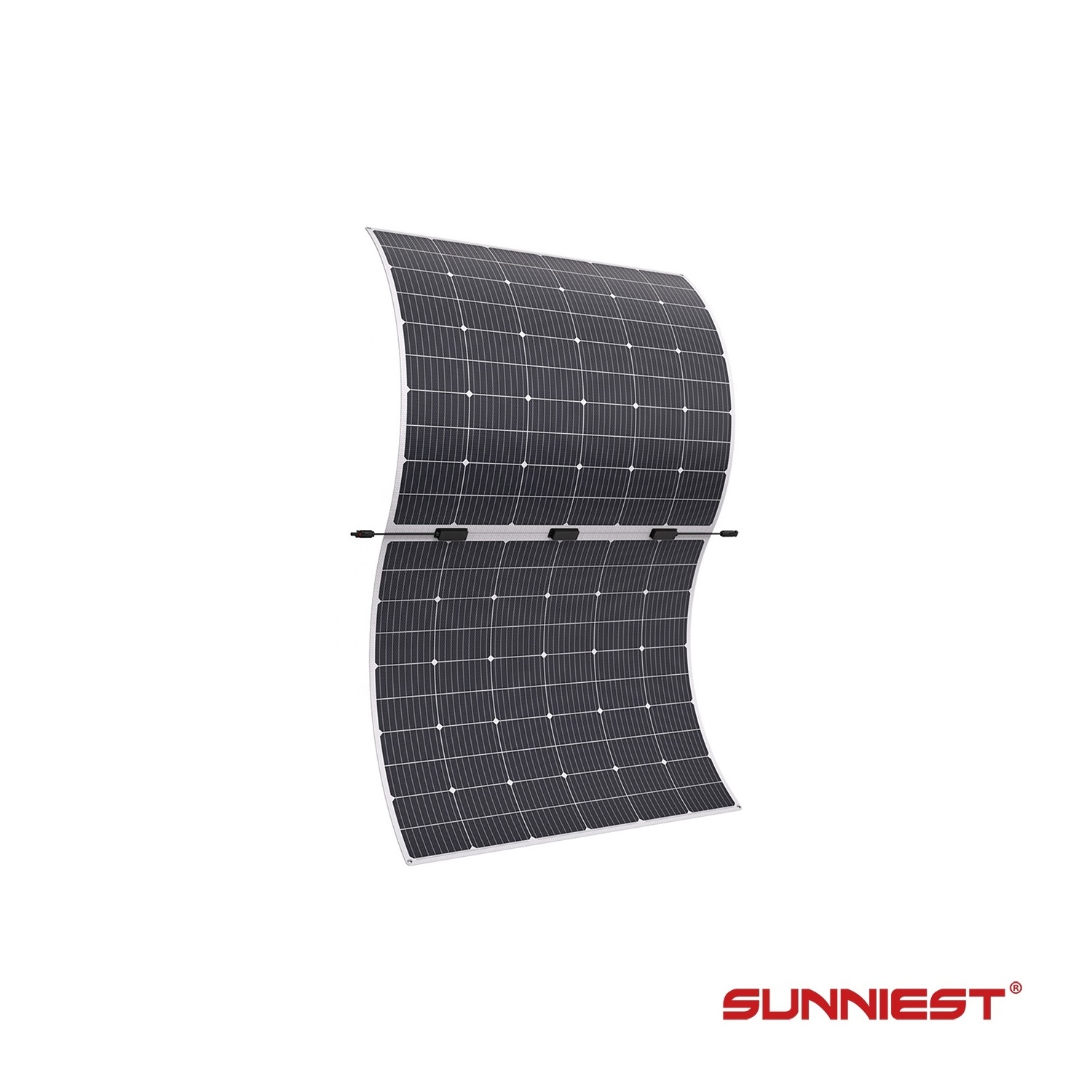 50 Watt ETFE Monocrystalline Flexible Solar Panel 23% Efficiency Mono Solar Cells, for Campers, RVs, Boats, Camping and Tent