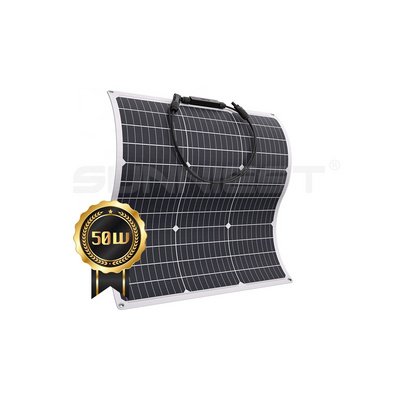 50W 100W 150W 18V Mono flex solar panels Portable Wholesale Flexible Solar Panels Etfe High Efficiency 100w 18v Semi Waterproof