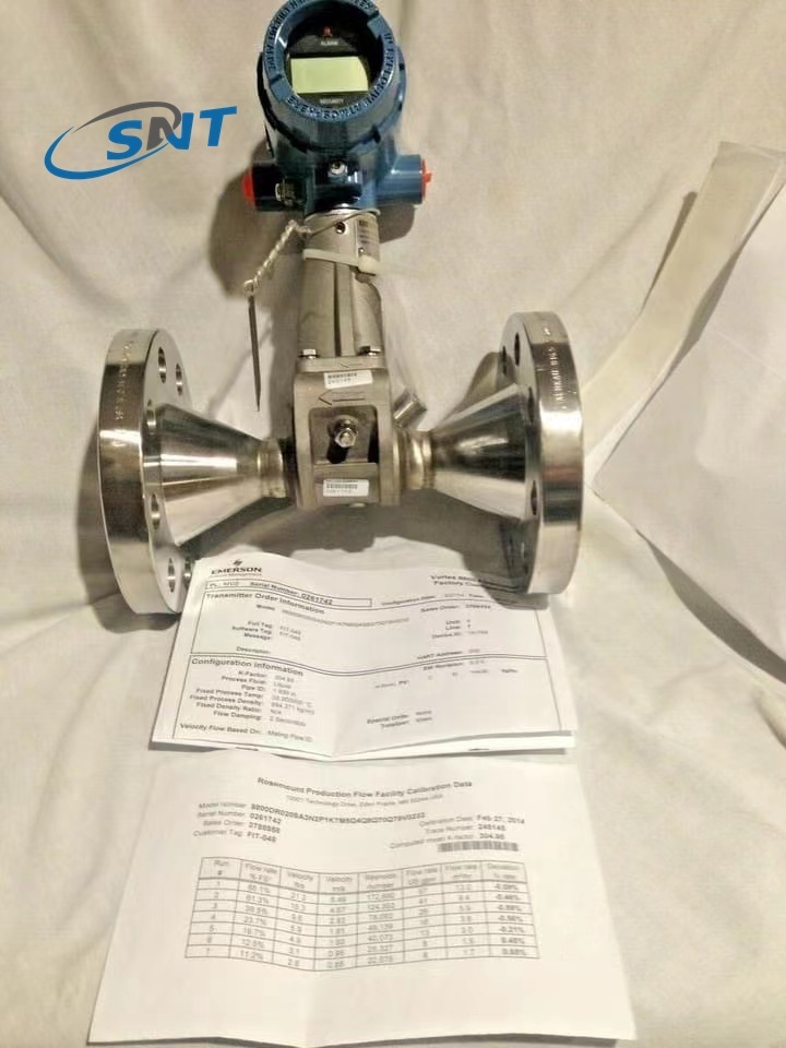 Good quality Emerson Rosemounte 8800d 4-20 mA Vortex Flow meter  8800 Vortex Flow Transmitter