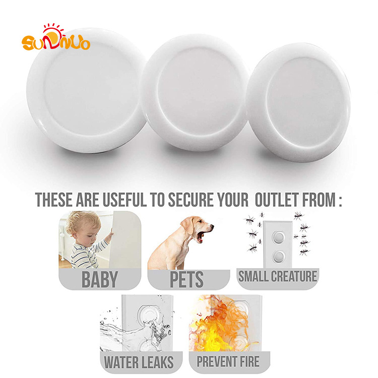 SUNNUO Outlet Plug Baby Safety Covers - Protect Little Kids from Electrical Danger