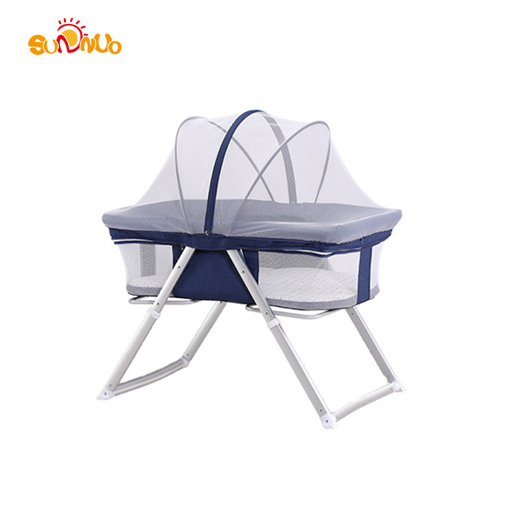 Portable folding cradle baby swing baby Bassinet