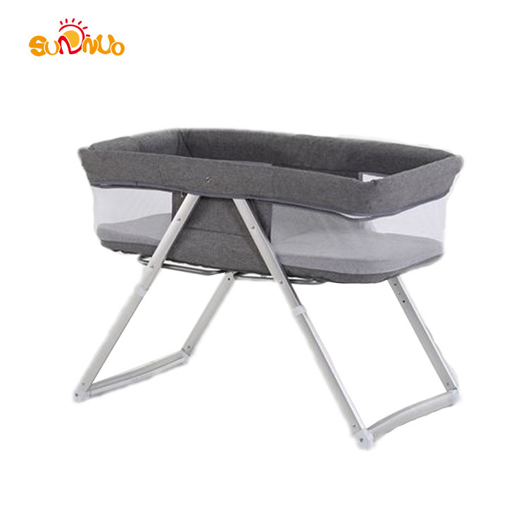 Portable folding cradle baby swing baby Bassinet