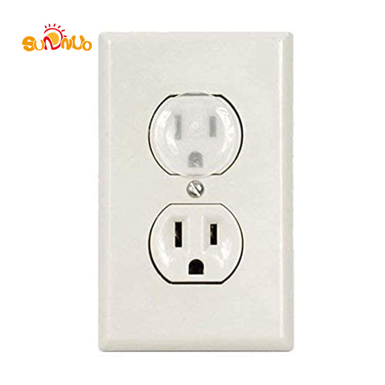 SUNNUO Clear Outlet Covers - Durable & Steady - Child Proof Your Outlets Easily