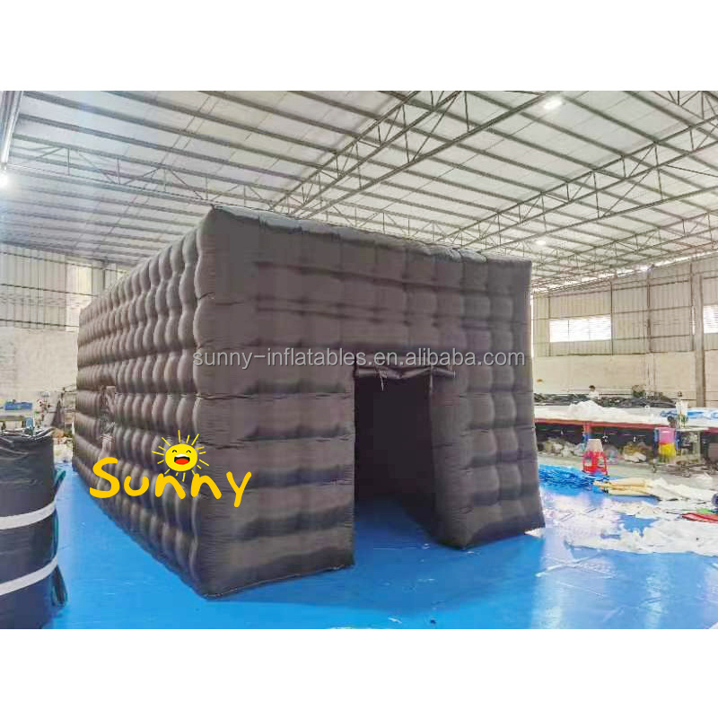 Custom commercial grade Oxford cloth tent inflatable house outdoor blow up camping tent small inflatable nightclub tent