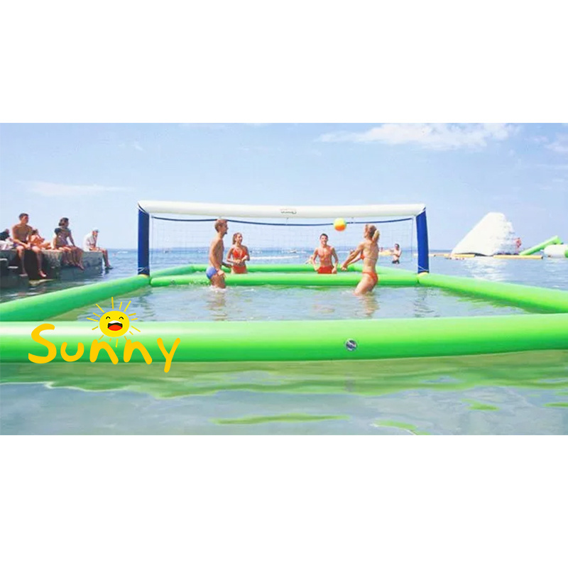 Inflatable Water Volleyball Court For Water Pool Inflatable Water Volleyball Court Pool Sport Game