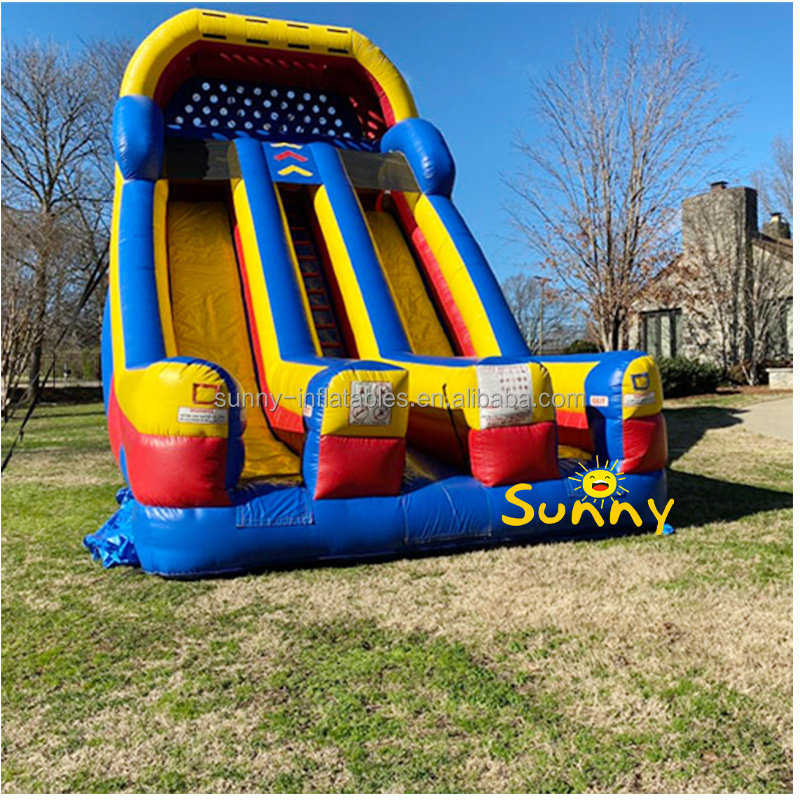 New Commercial Outdoor Inflatable Wet and Dry Water Slide for Kids and Adults 1 Piece Trade Assurance Sunny Kids Indoor Swing