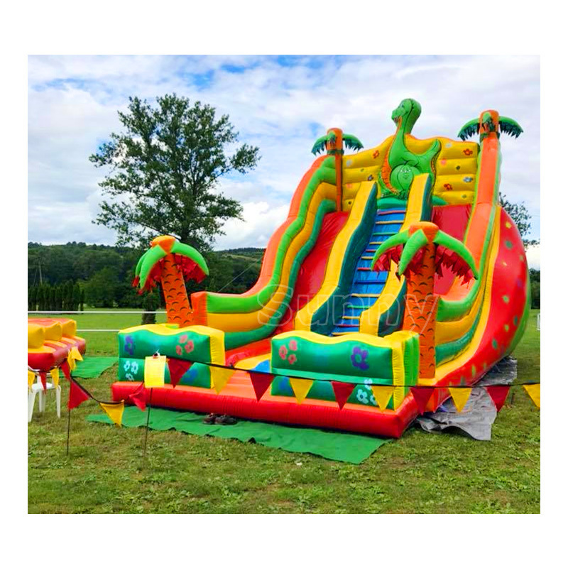 Backyard Tobogan Inflable Waterslides Bouncy House Jumping Castle Inflatable Ocean Water Slide 1 Piece Trade Assurance Sunny