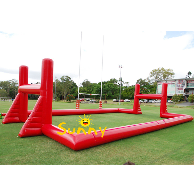 Outdoor Inflatable Soccer Field Inflatable Football Pitch Inflatable Football Arena For Sale