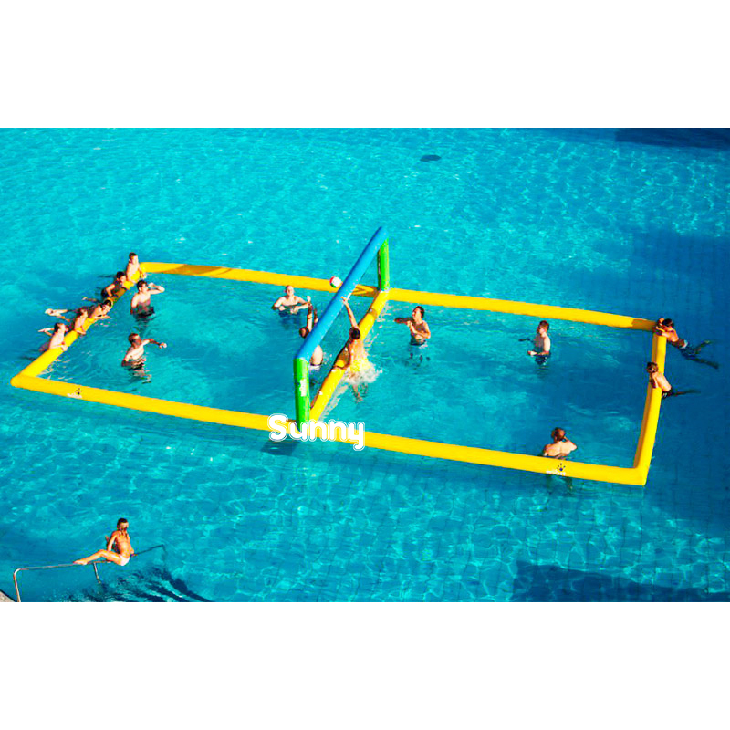 Commercial Airtight Inflatable Volleyball Field Pool  Inflatable Tennis Court for Sport Games  inflatable volleyball court