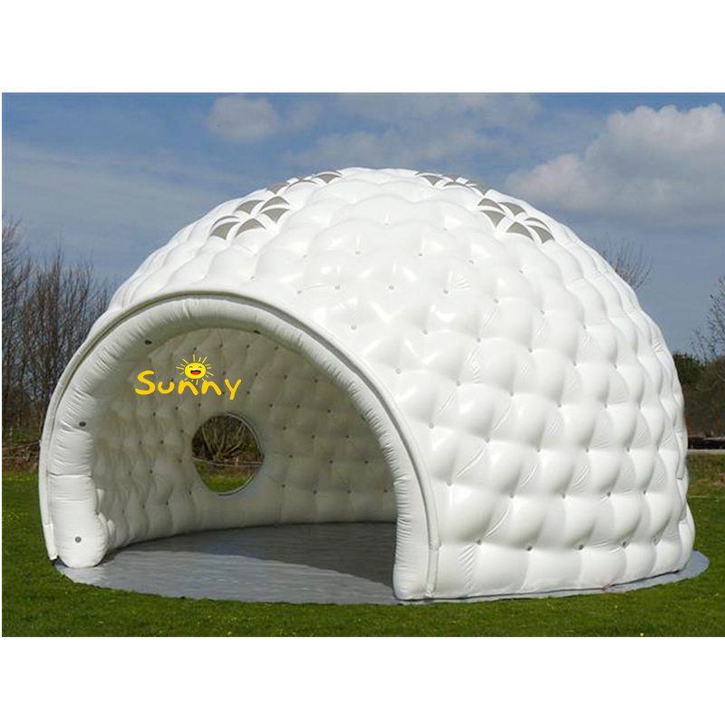 inflatable camping dome tent inflatable yurt for outdoor inflatable light party tent party dome